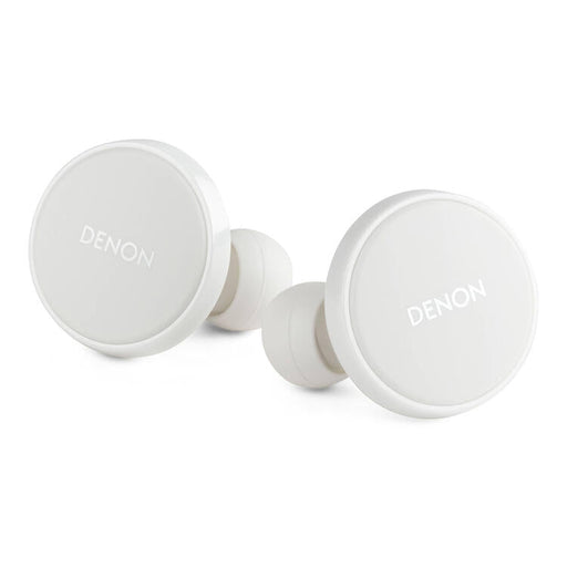 Denon PERL PRO | Écouteurs intra-auriculaires - Sans fil - Bluetooth - Technologie Masimo Adaptive Acoustic - Blanc-SONXPLUS La Sarre