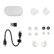 Denon PERL PRO | Écouteurs intra-auriculaires - Sans fil - Bluetooth - Technologie Masimo Adaptive Acoustic - Blanc-SONXPLUS La Sarre