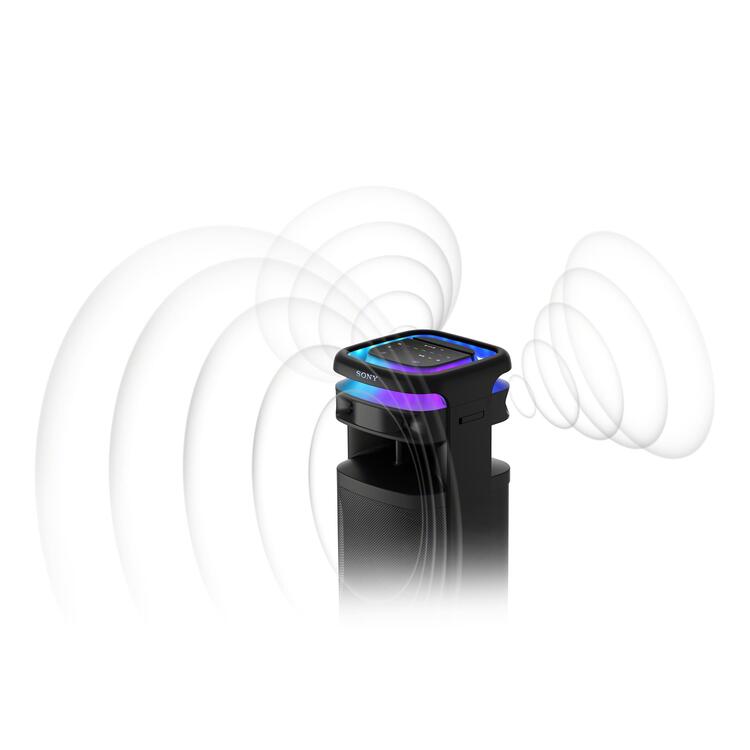 Sony ULT Tower 10 | Haut-parleur filaire - Bluetooth - Graves massives - Karaoké - Noir-SONXPLUS La Sarre