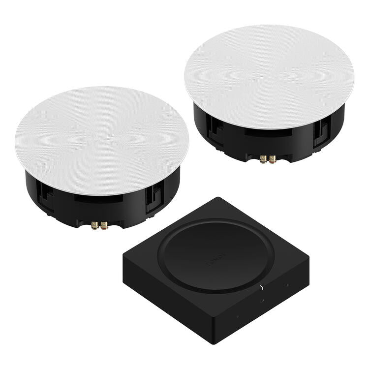 Sonos | Ensemble In-Ceiling - Amp avec 2 Haut-parleurs In-Ceiling 8" - Wi-Fi-SONXPLUS La Sarre