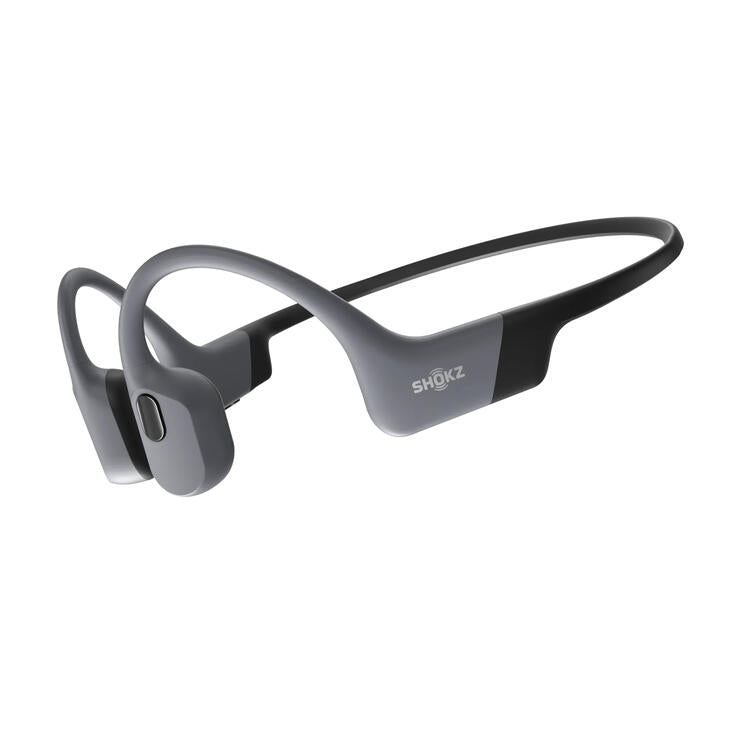 SHOKZ OpenSwim Pro | Écouteurs à conduction osseuse - Pour Natation - Bluetooth - IP68 - 9 Heures d'autonomie - Gris-SONXPLUS La Sarre