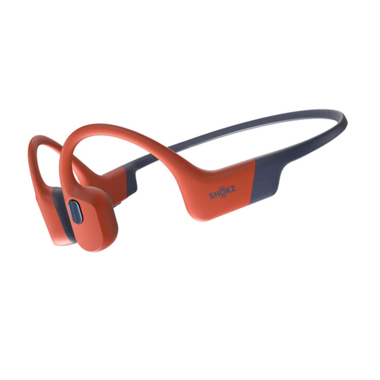 SHOKZ OpenSwim Pro | Écouteurs à conduction osseuse - Pour Natation - Bluetooth - IP68 - 9 Heures d'autonomie - Rouge-SONXPLUS La Sarre