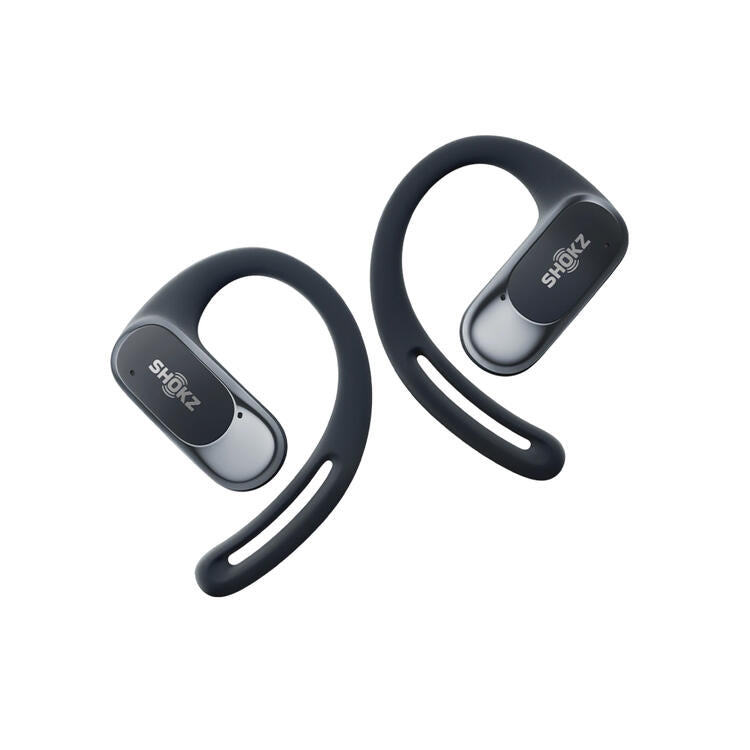 SHOKZ OpenFit Air | Écouteurs conduction osseuse - Jusqu'à 28 heures d'écoute - Bluetooth - Noir-SONXPLUS La Sarre