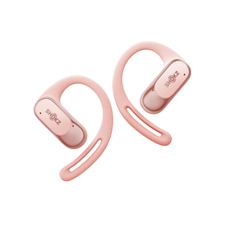 SHOKZ OpenFit Air | Écouteurs conduction osseuse - Jusqu'à 28 heures d'écoute - Bluetooth - Rose-SONXPLUS La Sarre