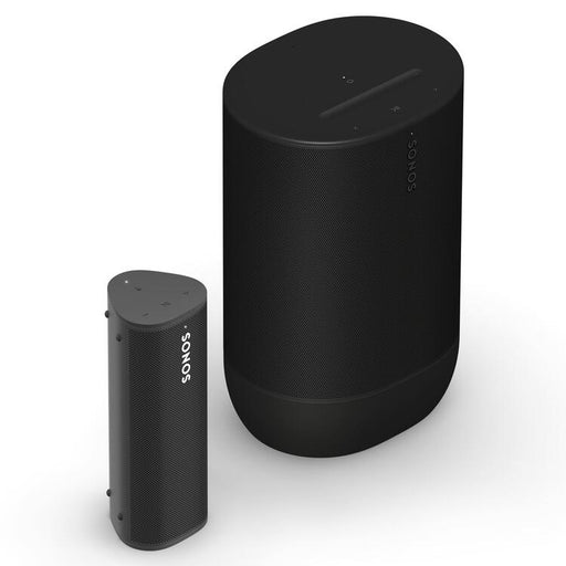 Sonos | Ensemble portatif incluant le Roam 2 et le Move 2 - Noir-SONXPLUS La Sarre