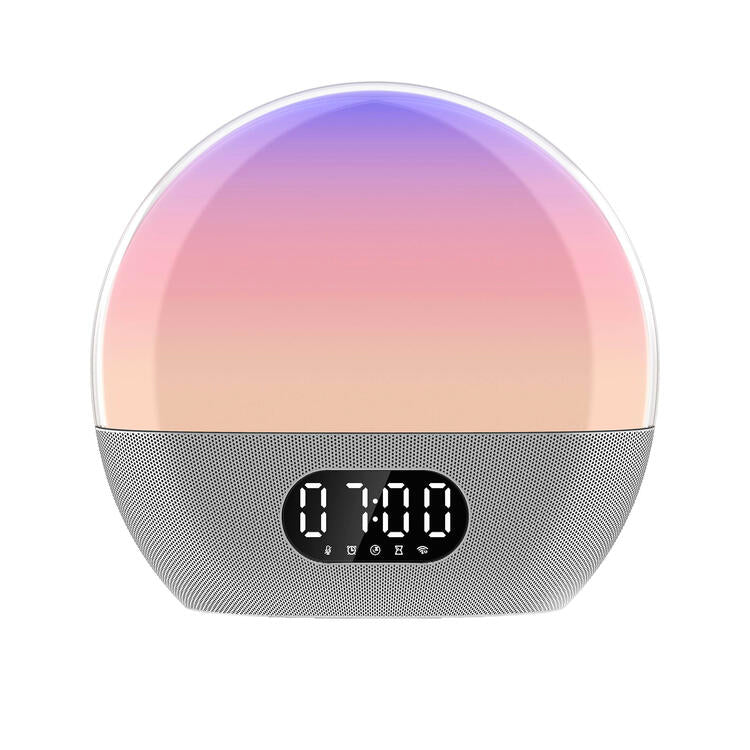WiiM Light | Lumière et réveil matin - Streaming Audio - Alexa built-in-Sonxplus La Sarre