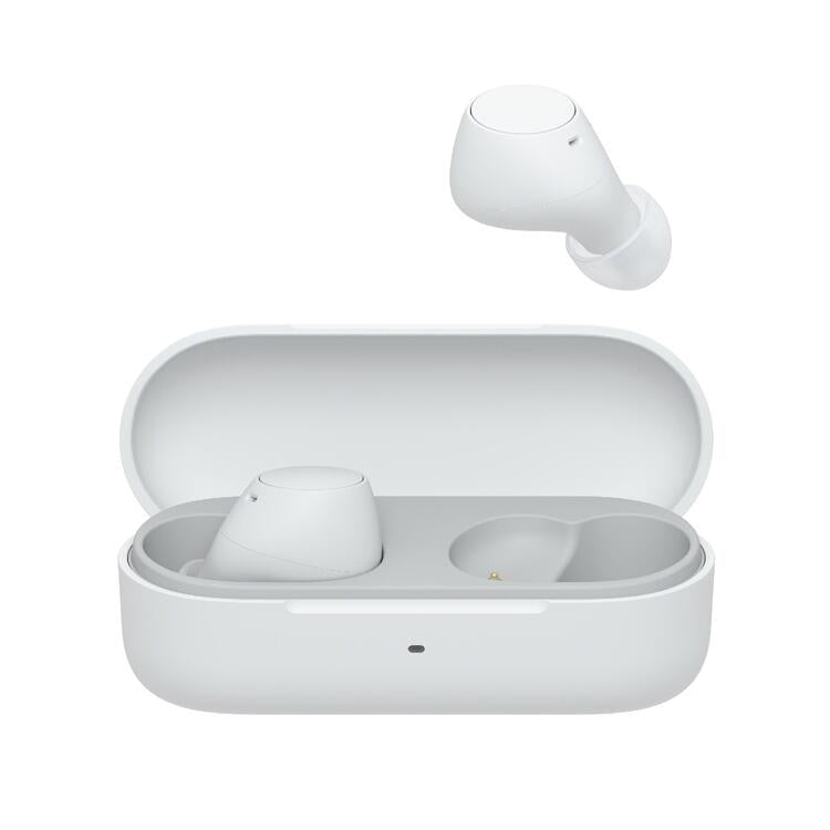 Sony WF-C510 | Écouteurs intra-auriculaires - 100% Sans fil - Bluetooth - Microphone - Jusqu'à 22 heures d'autonomie - IPX4 - Blanc-SONXPLUS La Sarre