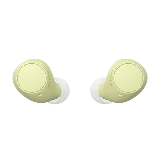 Sony WF-C510 | Écouteurs intra-auriculaires - 100% Sans fil - Bluetooth - Microphone - Jusqu'à 22 heures d'autonomie - IPX4 - Jaune-SONXPLUS La Sarre