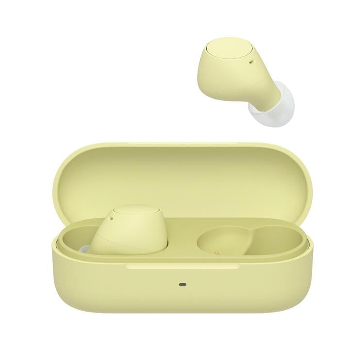 Sony WF-C510 | Écouteurs intra-auriculaires - 100% Sans fil - Bluetooth - Microphone - Jusqu'à 22 heures d'autonomie - IPX4 - Jaune-SONXPLUS La Sarre