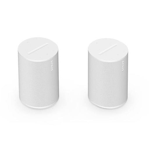 Sonos Era 100 Pro | Haut-parleur intelligent - PoE+ - Gestion des zones - Blanc - Paire-SONXPLUS La Sarre
