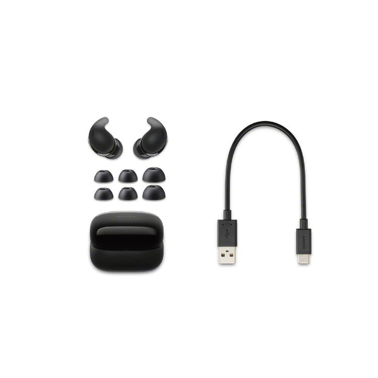 Sony LinkBuds Fit | Écouteurs intra-auriculaires - 100% Sans fil - Bluetooth - Microphone - Suppression active du bruit - Noir-SONXPLUS La Sarre