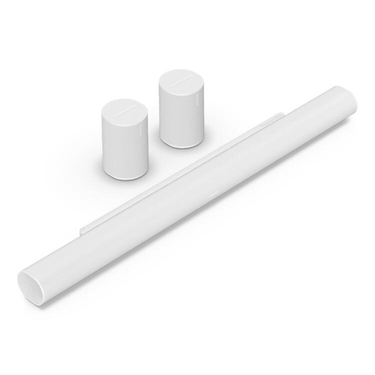 Sonos | Ensemble ambiophonique avec Arc Ultra - 9.1.4 Canaux + 2 Era 100 - Blanc-SONXPLUS La Sarre