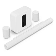 Sonos | Ensemble immersif haut de gamme avec Arc Ultra - 9.1.4 Canaux + 2 Era 100 + Sub 4 - Blanc-SONXPLUS La Sarre