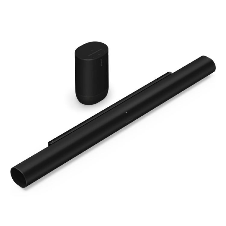 Sonos | Ensemble pour deux pièces avec Arc Ultra - 9.1.4 Canaux + Move 2 - Noir-SONXPLUS La Sarre
