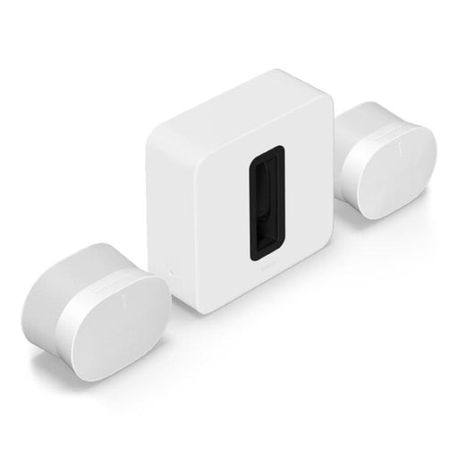 Sonos | Ensemble complémentaire supérieur pour cinéma maison - Sub 4 + 2 Era 300 - Blanc-SONXPLUS La Sarre