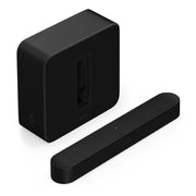 Sonos | Ensemble de divertissement haut de gamme avec Beam + Sub 4 - Sans fil - Wi-Fi - Noir-SONXPLUS La Sarre