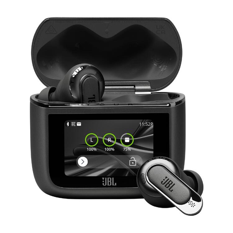 JBL TOUR PRO 3 | Écouteurs intra-auriculaires - Bluetooth - 6 microphones - Étui intelligent - Noir-SONXPLUS La Sarre
