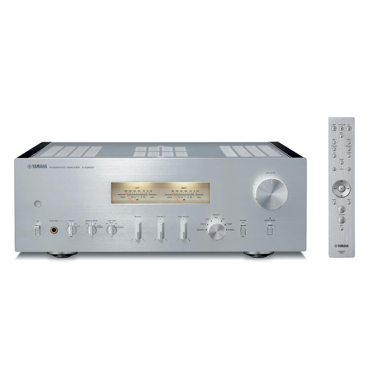 Yamaha AS2200 | Amplificateur intégré - Hi-Fi - Stéréo - 2 canaux - Argent-SONXPLUS La Sarre