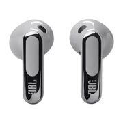 JBL Live Flex 3 | Écouteurs intra-auriculaire - Sans fil - Réduction de bruit - Écran tactile 1,45" - Argent-SONXPLUS La Sarre
