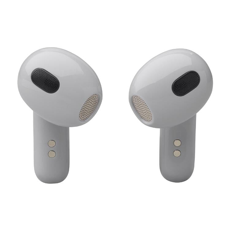JBL Live Flex 3 | Écouteurs intra-auriculaire - Sans fil - Réduction de bruit - Écran tactile 1,45" - Argent-SONXPLUS La Sarre