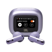 JBL Live Flex 3 | Écouteurs intra-auriculaire - Sans fil - Réduction de bruit - Écran tactile 1,45" - Mauve-SONXPLUS La Sarre