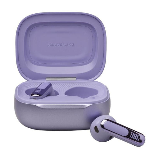 JBL Live Flex 3 | Écouteurs intra-auriculaire - Sans fil - Réduction de bruit - Écran tactile 1,45" - Mauve-SONXPLUS La Sarre