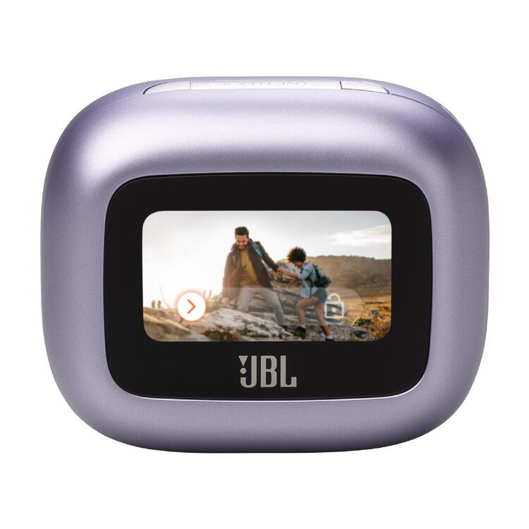 JBL Live Flex 3 | Écouteurs intra-auriculaire - Sans fil - Réduction de bruit - Écran tactile 1,45" - Mauve-SONXPLUS La Sarre