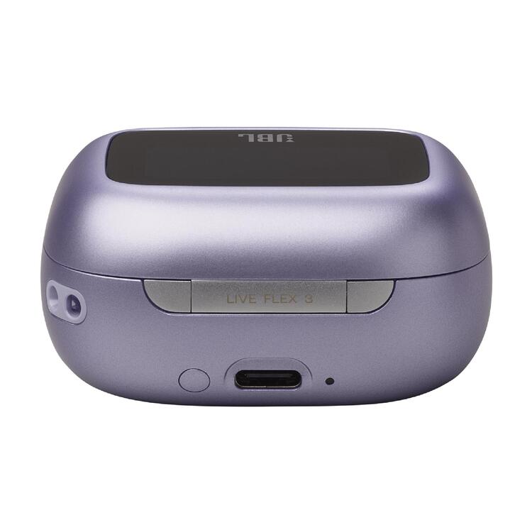 JBL Live Flex 3 | Écouteurs intra-auriculaire - Sans fil - Réduction de bruit - Écran tactile 1,45" - Mauve-SONXPLUS La Sarre