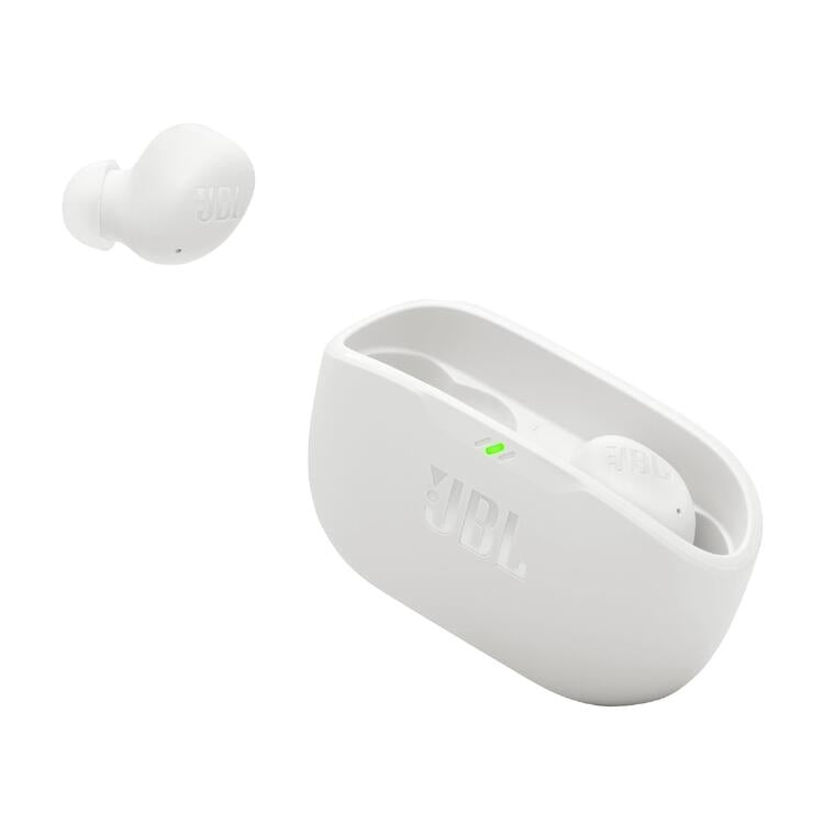 JBL Vibe Buds 2 | Écouteurs intra-auriculaires - Sans fil - Bluetooth - Technologie Smart Ambient - Blanc-SONXPLUS La Sarre