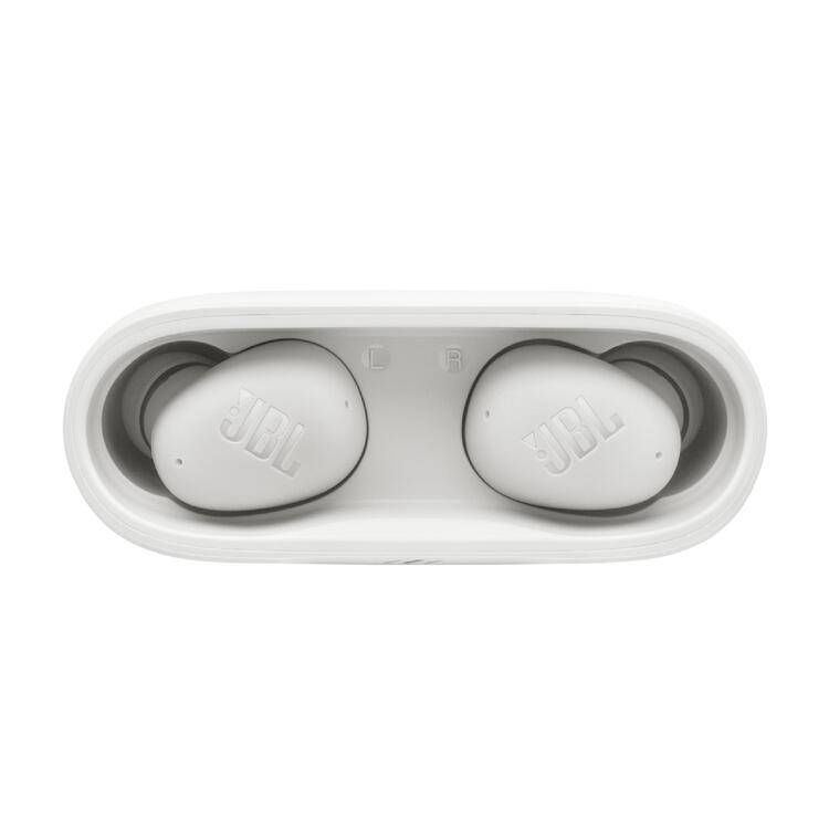 JBL Vibe Buds 2 | Écouteurs intra-auriculaires - Sans fil - Bluetooth - Technologie Smart Ambient - Blanc-SONXPLUS La Sarre