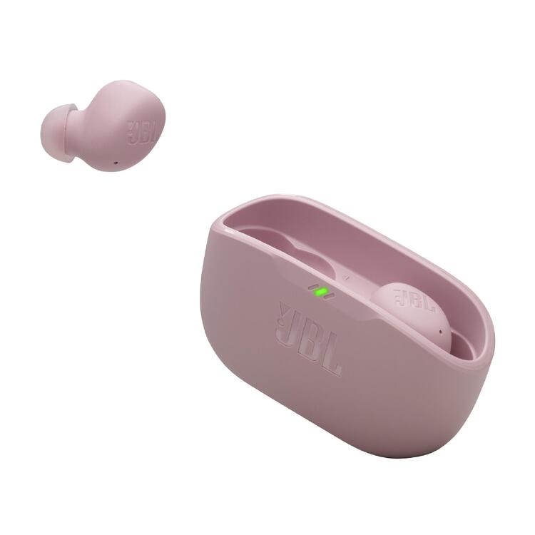 JBL Vibe Buds 2 | Écouteurs intra-auriculaires - Sans fil - Bluetooth - Technologie Smart Ambient - Rose-SONXPLUS La Sarre