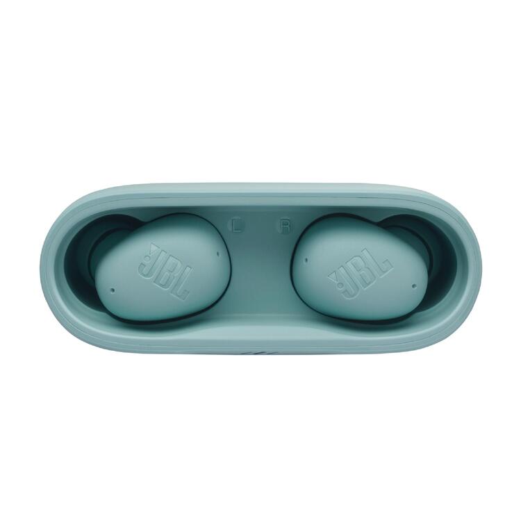 JBL Vibe Buds 2 | Écouteurs intra-auriculaires - Sans fil - Bluetooth - Technologie Smart Ambient - Bleu-SONXPLUS La Sarre