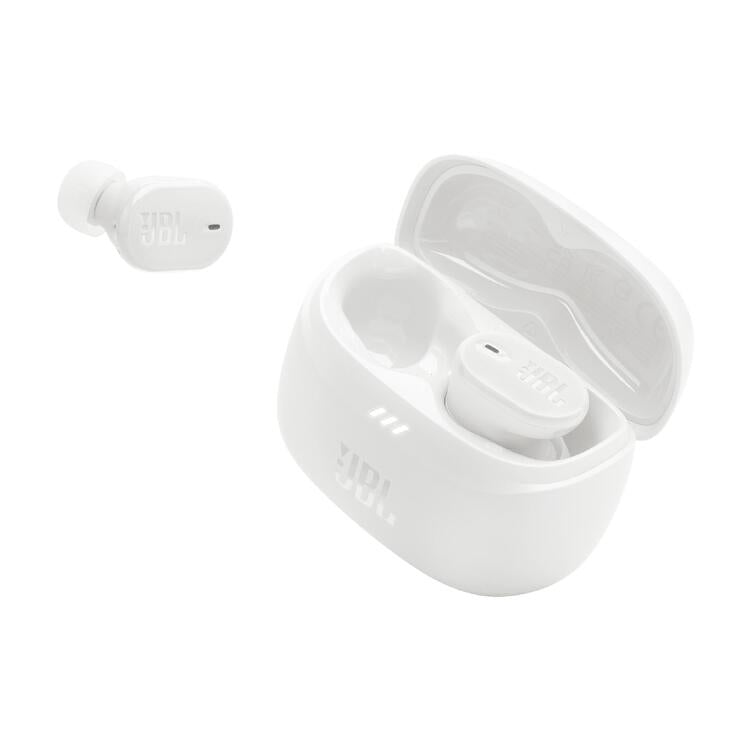 JBL Tune Buds 2 | Écouteurs intra-auriculaires - 100% - Sans fil - Bluetooth - Réduction de bruit - 6 microphones - Blanc-SONXPLUS La Sarre