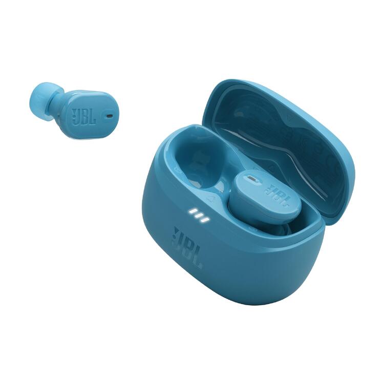 JBL Tune Buds 2 | Écouteurs intra-auriculaires - 100% - Sans fil - Bluetooth - Réduction de bruit - 6 microphones - Turquoise-SONXPLUS La Sarre