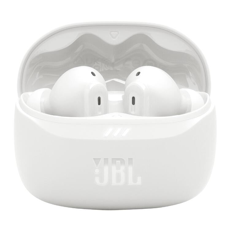 JBL Tune Beam 2 | Écouteurs intra-auriculaires - 100% Sans fil - Bluetooth - Smart Ambient - 6 Microphones - Blanc-SONXPLUS La Sarre