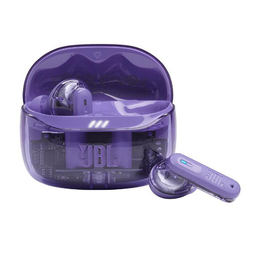 JBL Tune Beam 2 | Écouteurs intra-auriculaires - 100% Sans fil - Bluetooth - Smart Ambient - 6 Microphones - Mauve Fantôme-SONXPLUS La Sarre