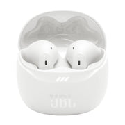 JBL Tune Flex 2 | Écouteurs intra-auriculaires - 100% Sans fil - Bluetooth - Réduction de bruit - 6 Microphones - IP54 - Blanc-SONXPLUS La Sarre