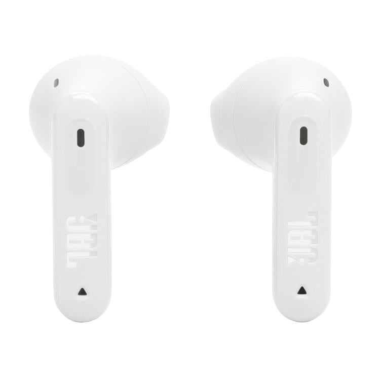 JBL Tune Flex 2 | Écouteurs intra-auriculaires - 100% Sans fil - Bluetooth - Réduction de bruit - 6 Microphones - IP54 - Blanc-SONXPLUS La Sarre