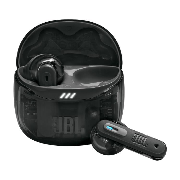 JBL Tune Flex 2 | Écouteurs intra-auriculaires - 100% Sans fil - Bluetooth - Réduction de bruit - 6 Microphones - IP54 - Noir Fantôme-SONXPLUS La Sarre
