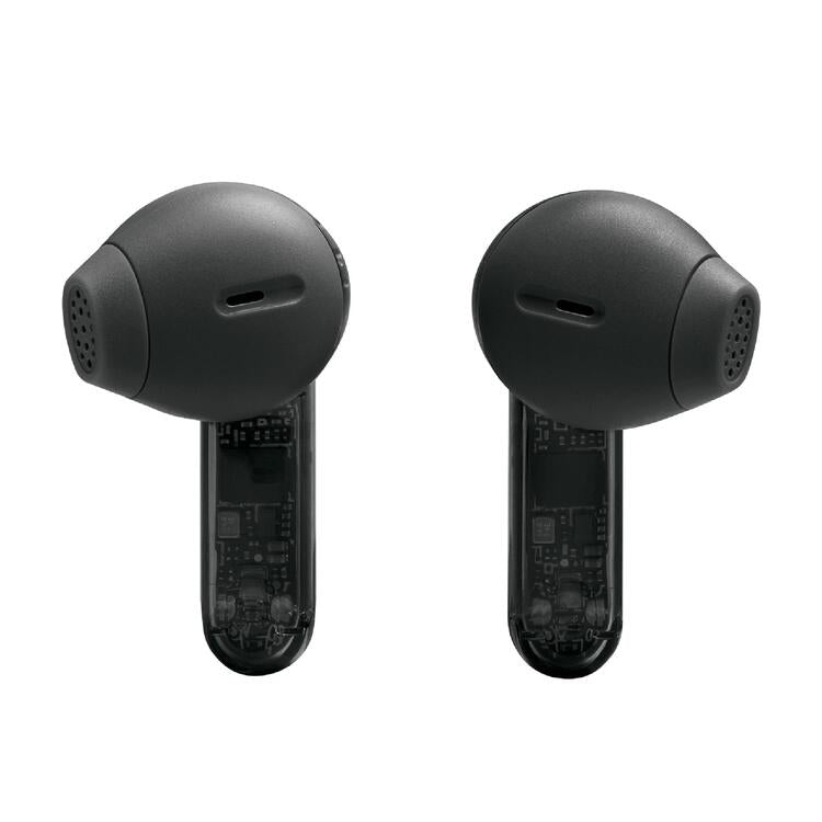JBL Tune Flex 2 | Écouteurs intra-auriculaires - 100% Sans fil - Bluetooth - Réduction de bruit - 6 Microphones - IP54 - Noir Fantôme-SONXPLUS La Sarre