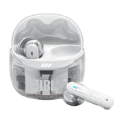 JBL Tune Flex 2 | Écouteurs intra-auriculaires - 100% Sans fil - Bluetooth - Réduction de bruit - 6 Microphones - IP54 - Blanc Fantôme-SONXPLUS La Sarre