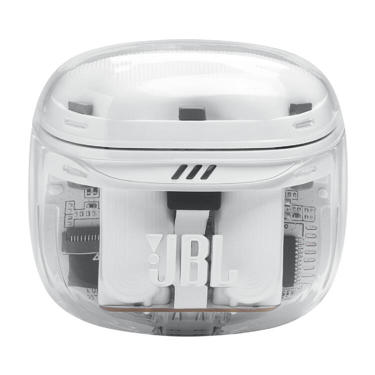 JBL Tune Flex 2 | Écouteurs intra-auriculaires - 100% Sans fil - Bluetooth - Réduction de bruit - 6 Microphones - IP54 - Blanc Fantôme-SONXPLUS La Sarre