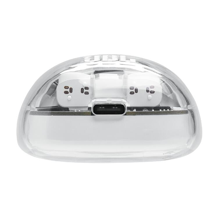 JBL Tune Flex 2 | Écouteurs intra-auriculaires - 100% Sans fil - Bluetooth - Réduction de bruit - 6 Microphones - IP54 - Blanc Fantôme-SONXPLUS La Sarre