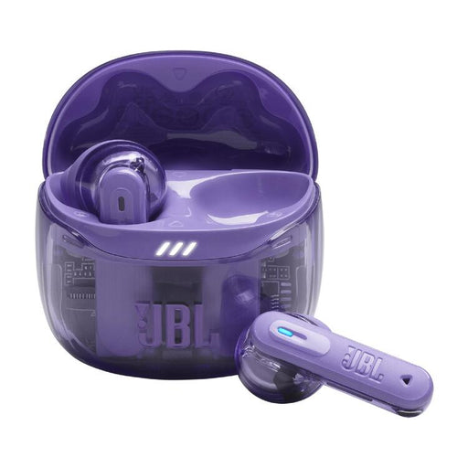 JBL Tune Flex 2 | Écouteurs intra-auriculaires - 100% Sans fil - Bluetooth - Réduction de bruit - 6 Microphones - IP54 - Mauve Fantôme-SONXPLUS La Sarre