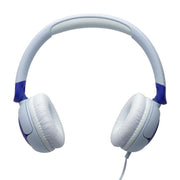 JBL JR320 | Écouteurs filaires circum-auriculaires pour enfant - JBL Safe Sound - Microphone - Bleu-SONXPLUS La Sarre