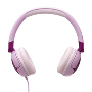 JBL JR320 | Écouteurs filaires circum-auriculaires pour enfant - JBL Safe Sound - Microphone - Mauve-SONXPLUS La Sarre