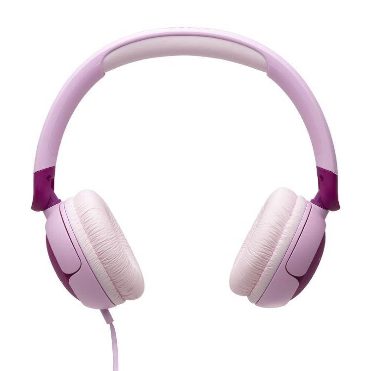 JBL JR320 | Écouteurs filaires circum-auriculaires pour enfant - JBL Safe Sound - Microphone - Mauve-SONXPLUS La Sarre
