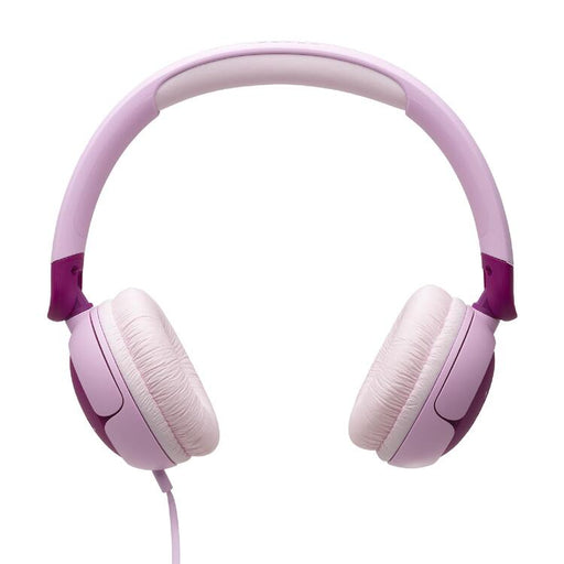 JBL JR320 | Écouteurs filaires circum-auriculaires pour enfant - JBL Safe Sound - Microphone - Mauve-SONXPLUS La Sarre