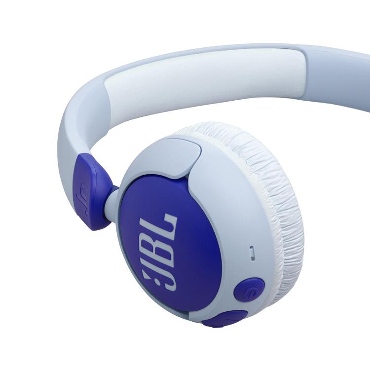 JBL JR 320BT | Écouteurs sans fil circum-auriculaires pour enfant - Bluetooth - JBL Safe Sound - Microphone - Bleu-SONXPLUS La Sarre