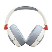 JBL JR 470NC | Écouteurs supra-auriculaire pour enfant - Sans fil - Bluetooth - Blanc-SONXPLUS La Sarre